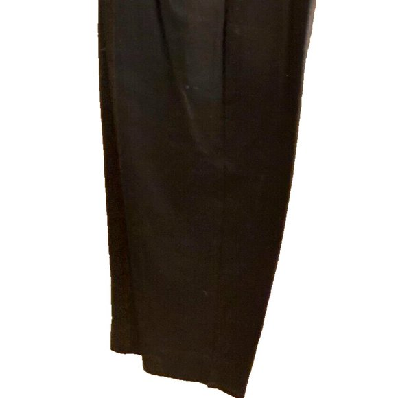 Jaclyn Smith Women's Comfort / Career Pants Black Side Zipper Wide Waistband 16M - Picture 4 of 9